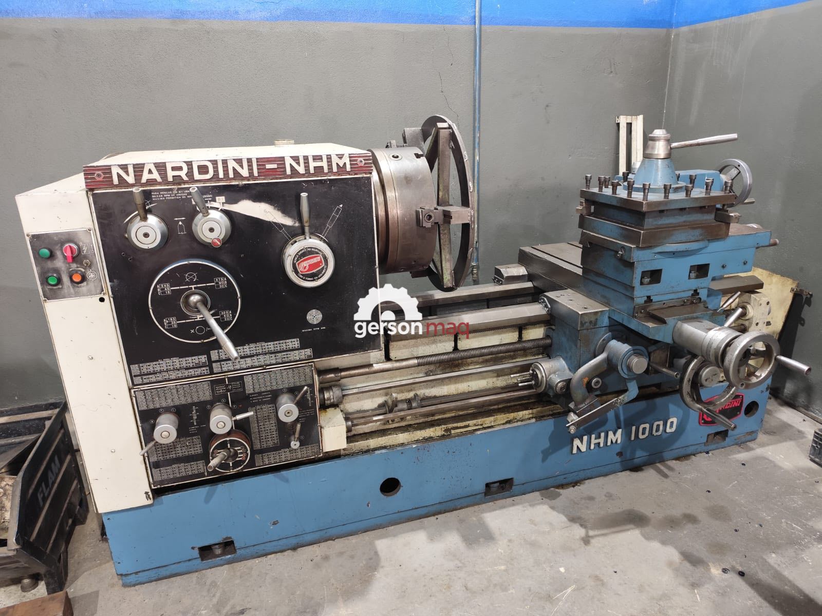 TORNO MECANICO NARDINI NHM - 1000 X 1000 mm
